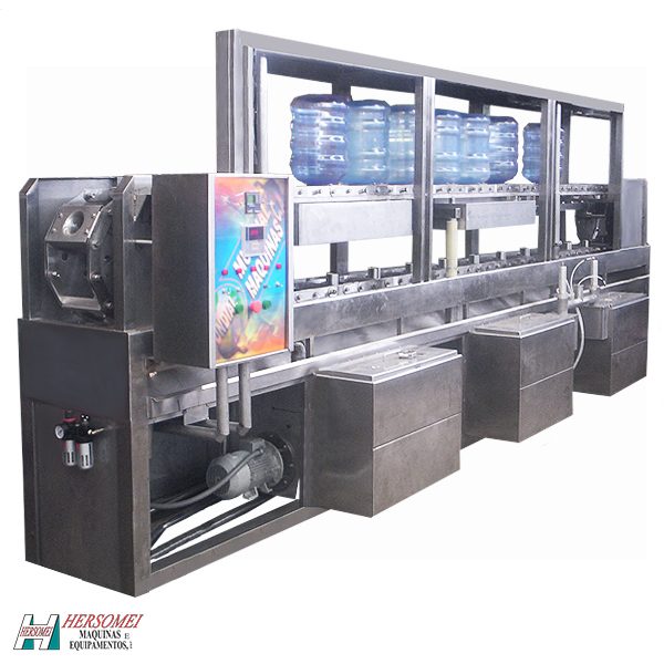 L-03- Lavadora de garrafas automática